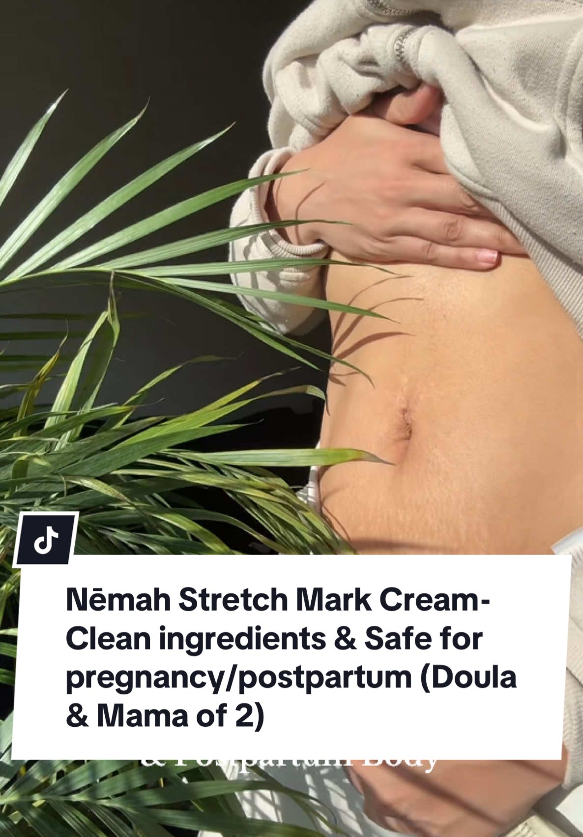 Ingredients are pregnancy and postpartum safe. Very effective & no fragrance. Use my link in my bi0 to get access to this stretch mark cream #firsttimemom #postpartumbody #postpartum #firsttimemomtips #pregnant #pregnancytiktok #pregnancy @Nemah.co 
