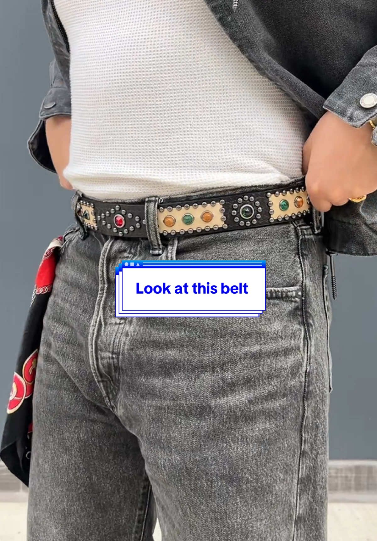 Look at this belt. @ebay got the gems #belts #mensbelts #doublerl #outfits #vintagebelts 