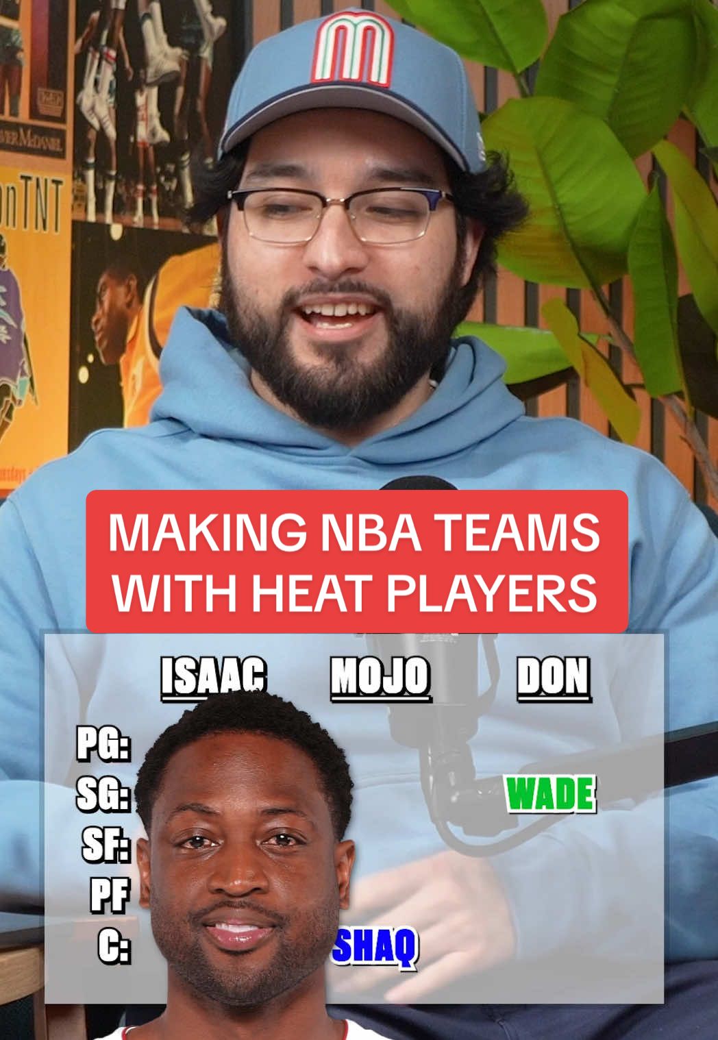 Making NBA teams with only Heat players! #NBA #basketball #sports 