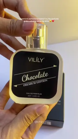 Grabe sa bangoo ang perfume nato😭❤️ #vililyperfume #chocolate #perfume #pabango 