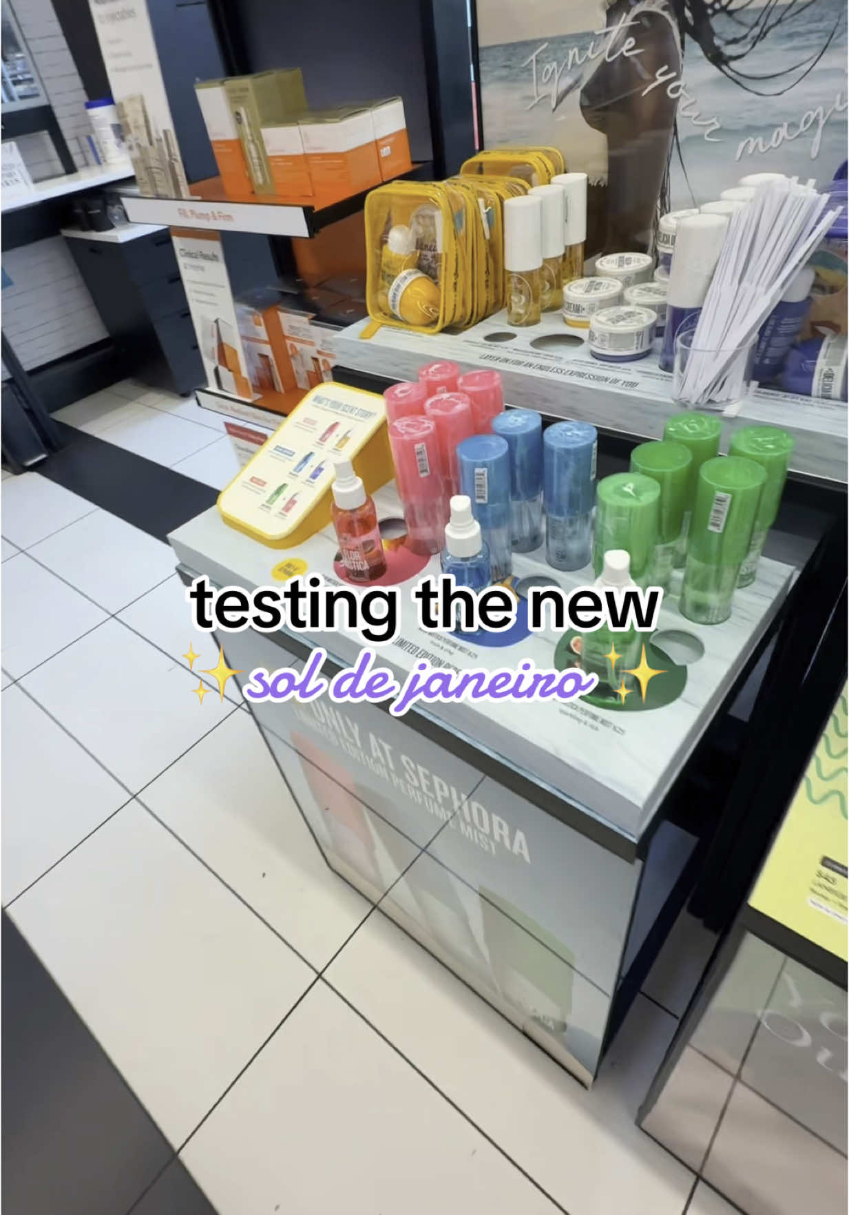 found the new @Sol de Janeiro limited edition scents !!🌴🥥 #soldejaneiro #perfume #sephora #limitededition #bodyspray #fragrance #Summer 