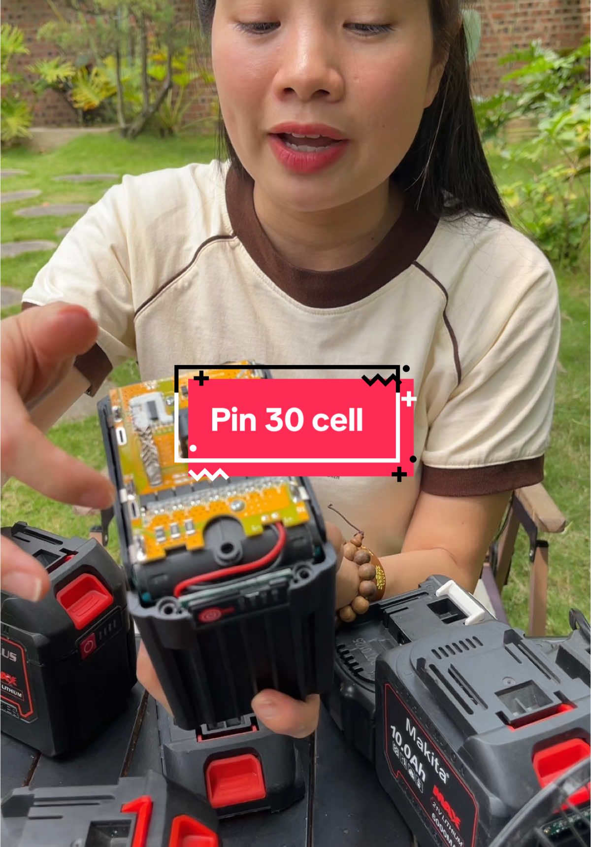 Pin 30 cell #thanhmai92 #cokhi #pin #pin30cell 
