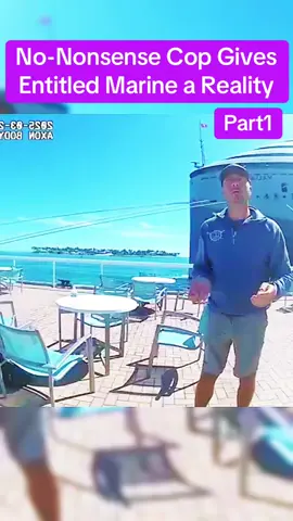 No-Nonsense Cop Gives Entitled Marine a Reality #part1 #cops #copsoftiktok #police #usa🇺🇸 #viral #flypシ #lawenforcementcommunity #foryoupage #policeofficer 