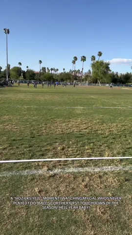 SHE INTERCEPTED THE BALL AND RAAAAN SHE HAD THE WHOLE CROWD CHEERING! #flagfootball #girlpower #sportsgirl #youdidit 