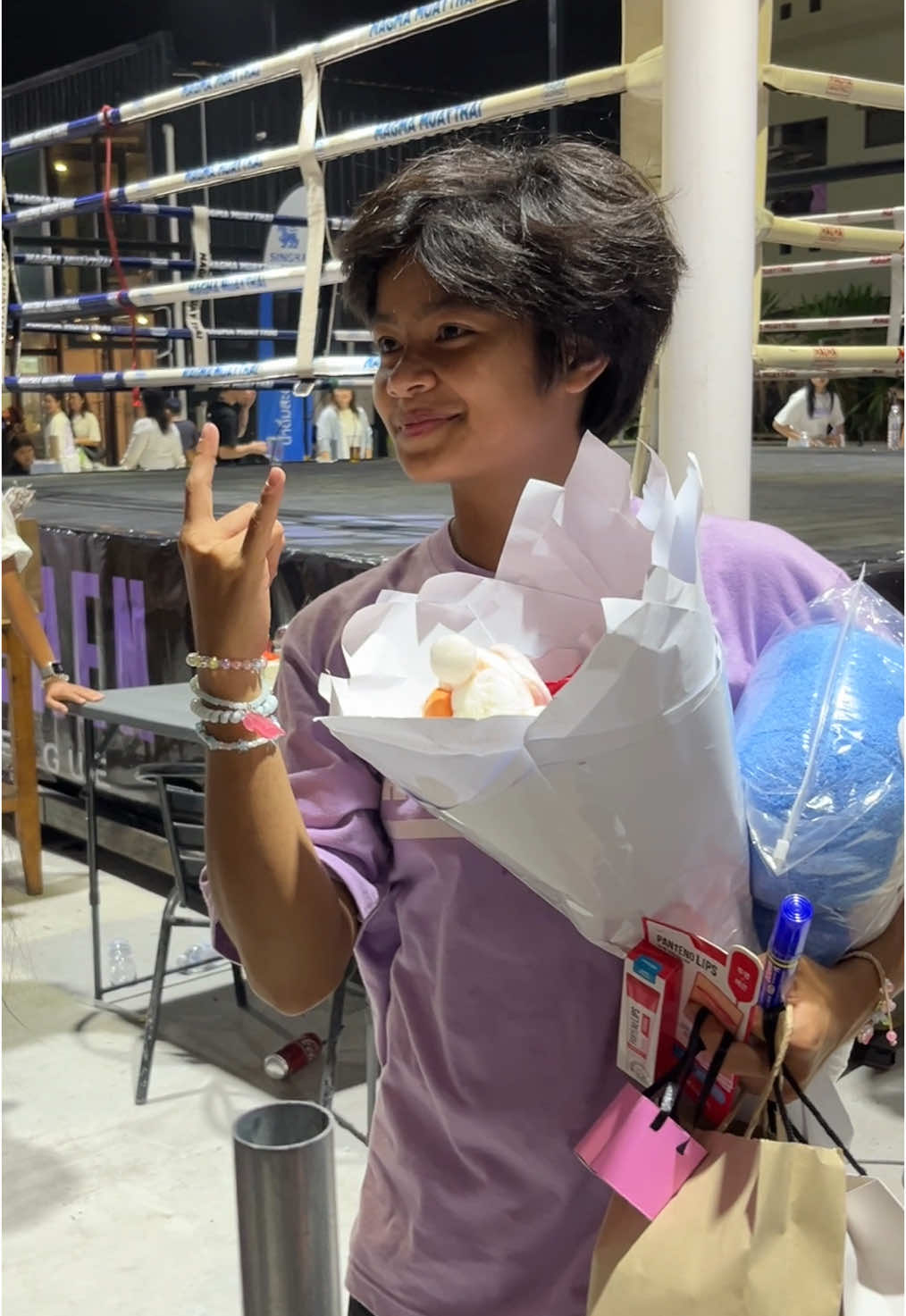ความน่ารักของเตยยยย☺️ รูปน้อยมากก็มั่วแต่อึ้งในความน่ารักกก🥰@หนองมน บางแสนไฟท์คลับ🥊❤️‍🔥 #ค่ายมวยบางแสนไฟล์คลับ🥊 