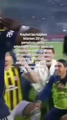 D. A. O. B. S. S. F #20yıl #şampiyonluk #fenerbahçe #darağacındabilesonsözümüzfenerbahce #daobssfb💛💙 #fenerbahce #FENER #BAHÇE#ŞAMPİYONFENER 