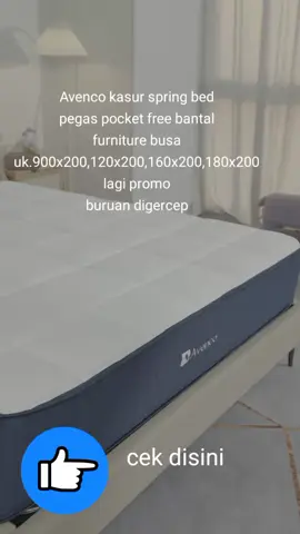 kasur avenco spring bed pegas pocket free bantal #kasuravenco #kasuravencospringbed #springbed  #FYP5266M 
