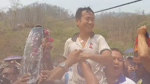 साँच्चै नै हामीले जल देवता पाएका छौं। जय धरान 😍😘#harkasampang #harkasampangarevolution 