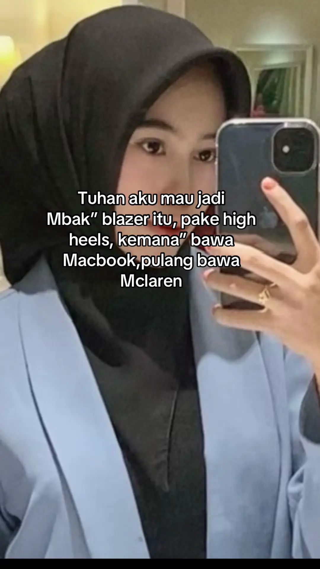 #bismillah #wanitakarir #wanitasukses #Mandiri #hal #diimpikan #blazer #highheels  #Macbook #Mclaren#kitausahkan #foryou #foryoupage #f #fyp #fypage #fyppppppppppppppppppppppp #fypシ゚ #lewatberanda #fypmu #algorithmtiktok #zxycba #cybca #zycxba #xybca 