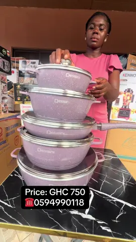 Spec up your kitchen with this beautiful nonstick cookware set. We deliver Nationwide at a very reasonable fee.  . . . . . . . . . . . . . . #nonstickcookwareset #nonstickcookwares #householdneedsaccra #kitchenfinds #kitchenneeds #ashaleybotwe #homeneeds #newlyweds #WomenOfTikTok 
