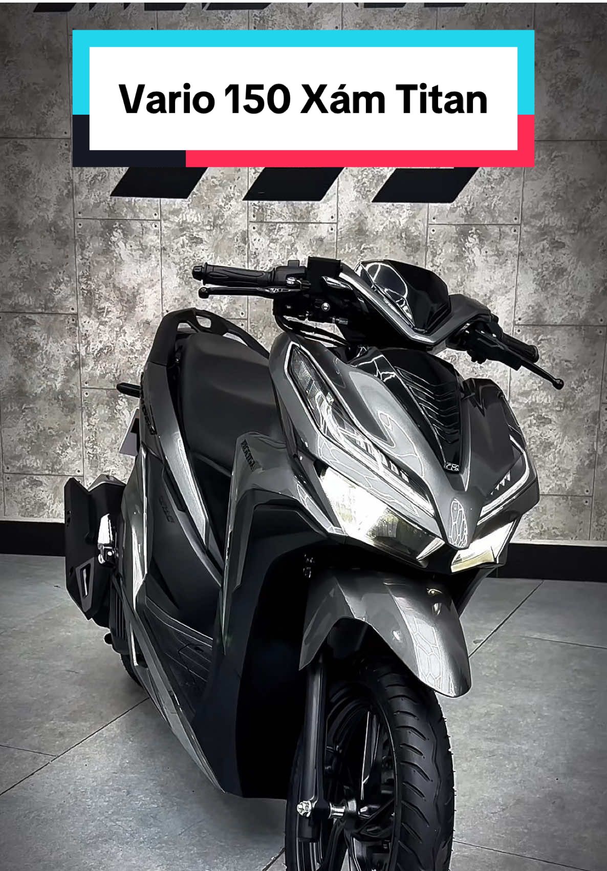 Hàng về , Vario 150 xám titan đẹp khỏi bàn date 2018 🥰  090–118–5678 #Tiktok #xuhuong #fyp #trending #honda #vario #phuchaimexedep 