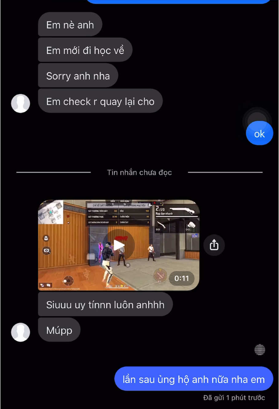 Feedback Khách Mua Dpi Supper Của Mìnhh🔥‼️ Anh Em Quan Tâm Về Dpi Supper Vào Tiểu Sử 🤩#freefire #garenafreefire #ntuong🇧🇷 #dpi #dpiios #dpifreefire #keotamfulldo #fyp #fypツ #