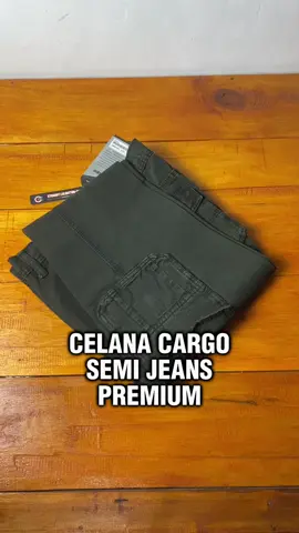 promo celana cargo semi jeans #celanapria #celanacargo #fyp 