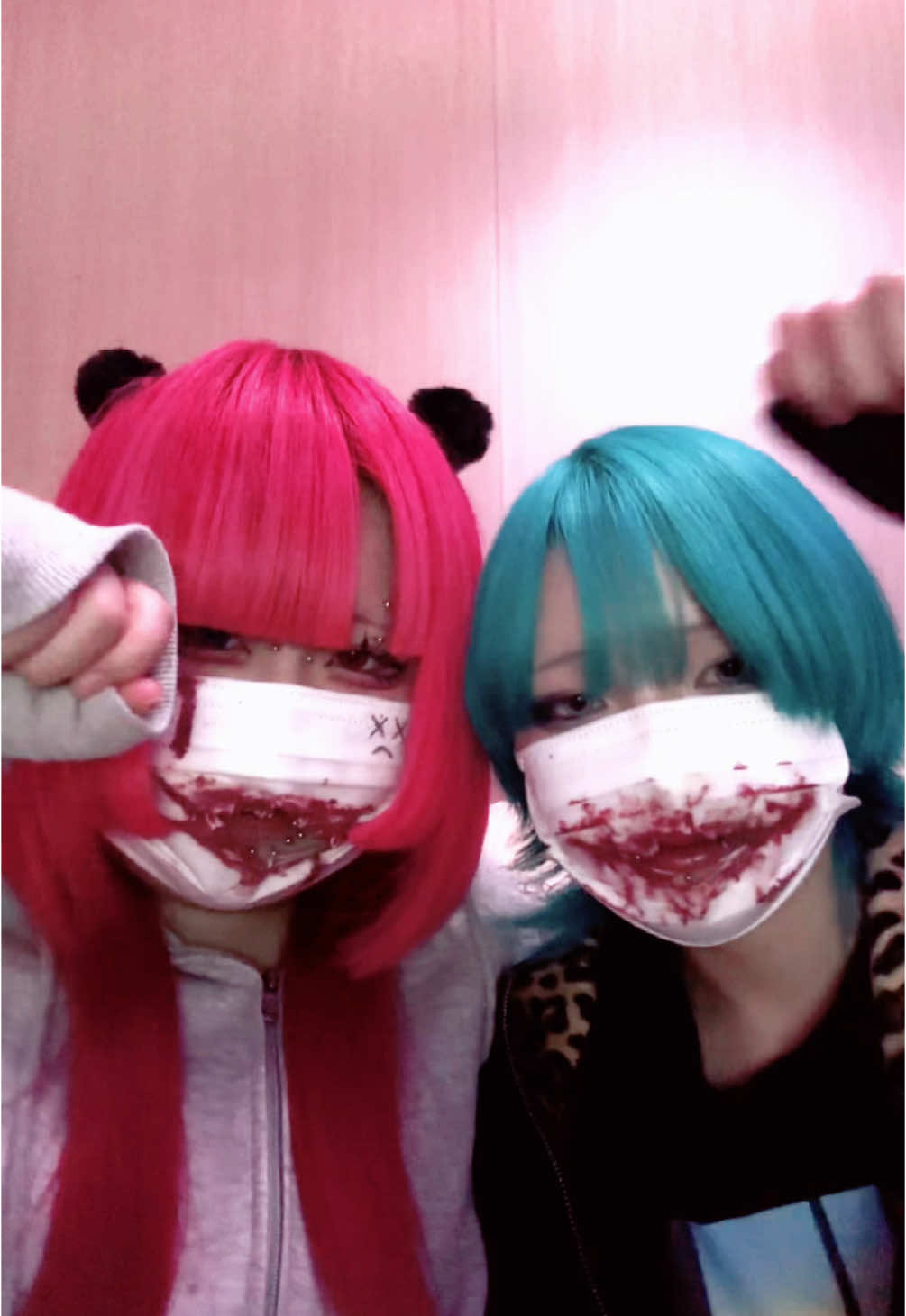 @棺 派手髪仲間♪ #自撮り界隈 #派手髪 