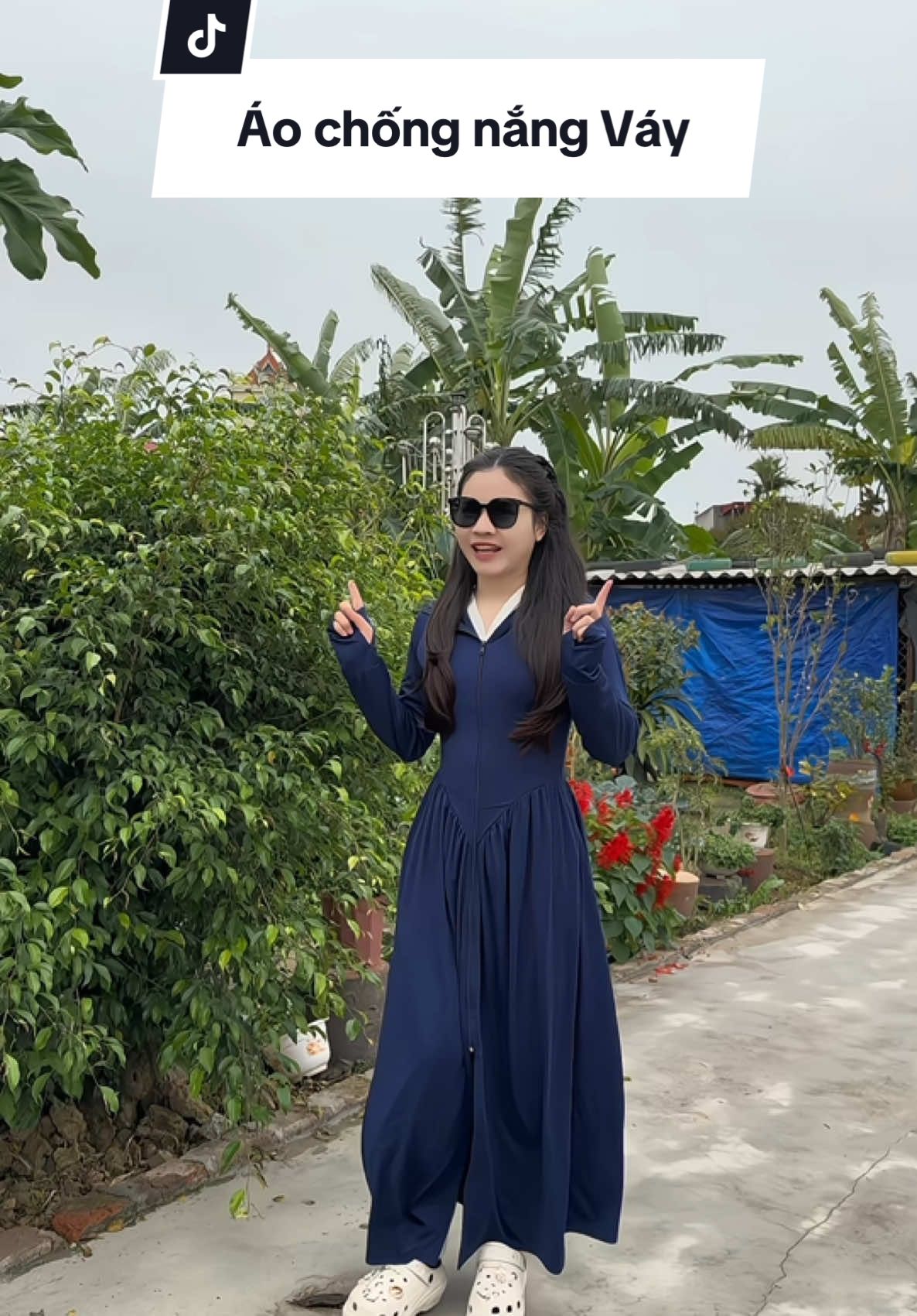 Áo chống nắng váy dành cho chị em mùa hè này đây. Vừa mát, vừa thời trang mà chống tia UV cực tốt #aochongnang #aochongnangdangdai #aochongnangvay #mepepssi #xuhuong 