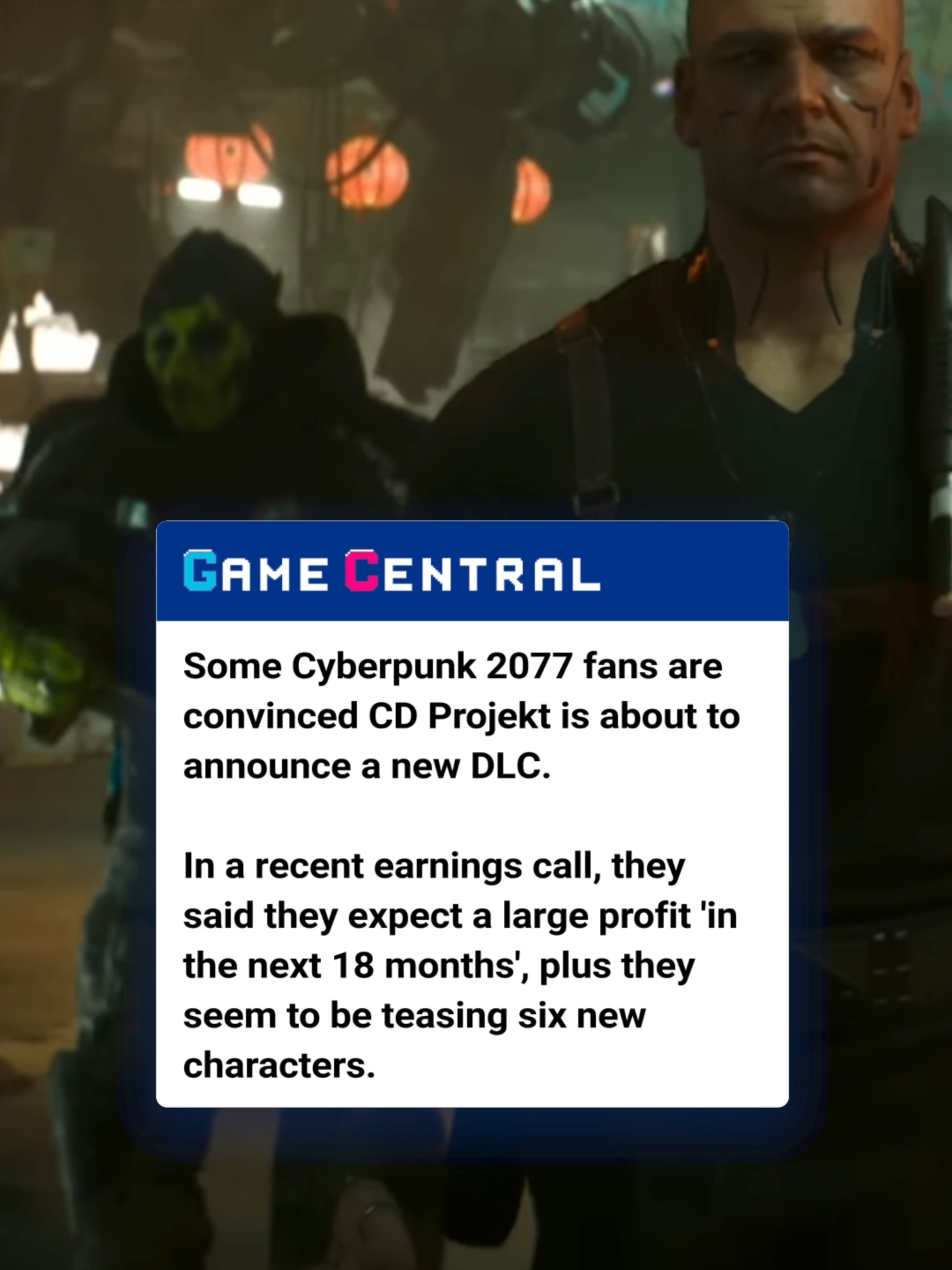 just when we thought our adventures in night city were over, cd projekt red now might be dropping clues that they're not done updating cyberpunk 2077 just yet - the main pieces of evidence being put forward by fans are that cd projekt said in a recent earnings call that they expect a large profit 'in the next 18 months' and their social media accounts seem to be teasing six new characters #cyberpunk2077 #cyberpunk #phantomliberty #cdprojektred #johnnysilverhand #gaming