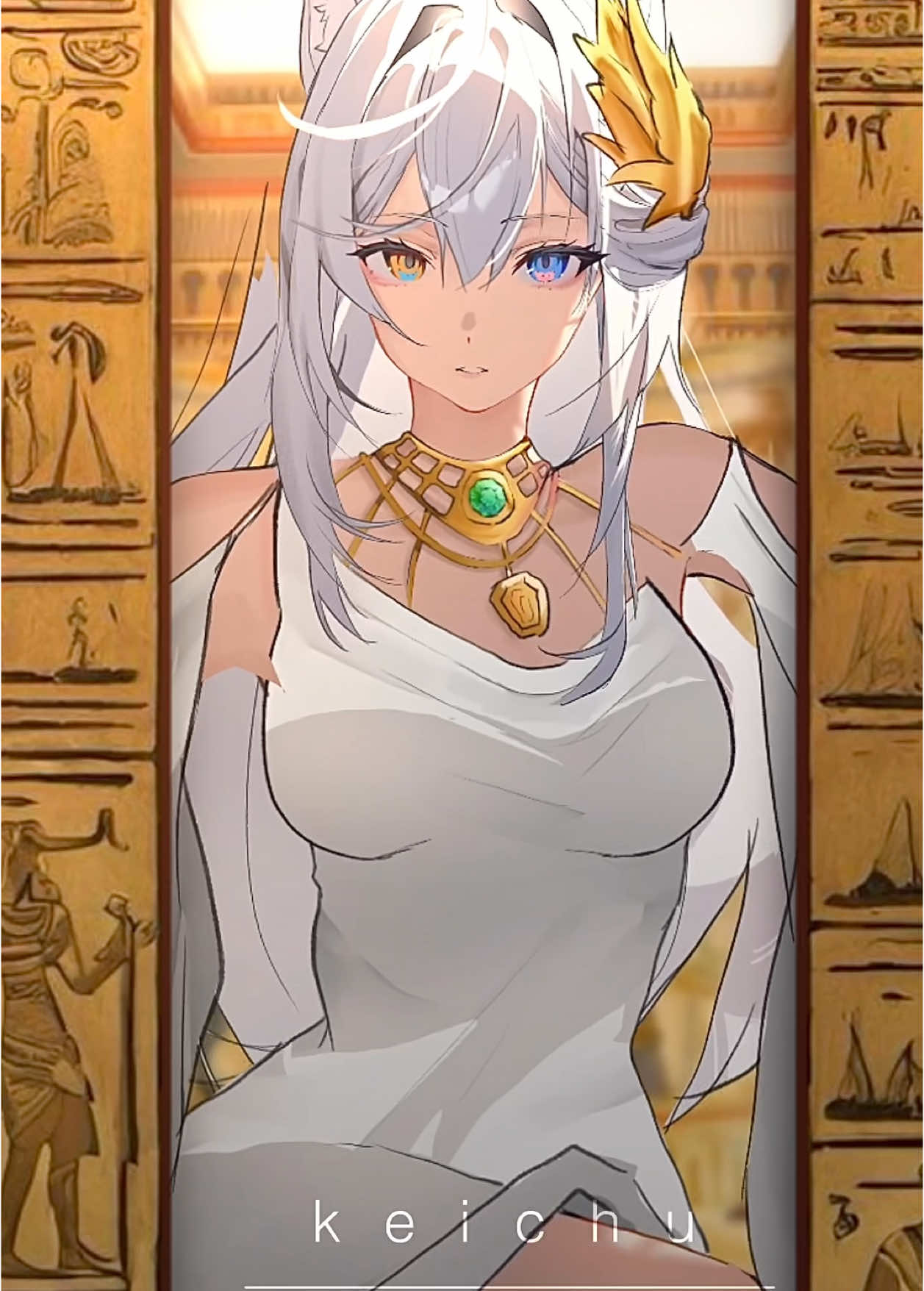⚜️ Yes, i'm alive[smirk] YIPPEE ANCIENT EGYPT TREND!! cr: ??? #anime #fyp #foryoupage #?gach️atrend💗 #gachaedit #gacha #keichu #wweirdo101_ #gachaart #animeedit #viral #animeart #art #tweening #animation #drawing #trend 