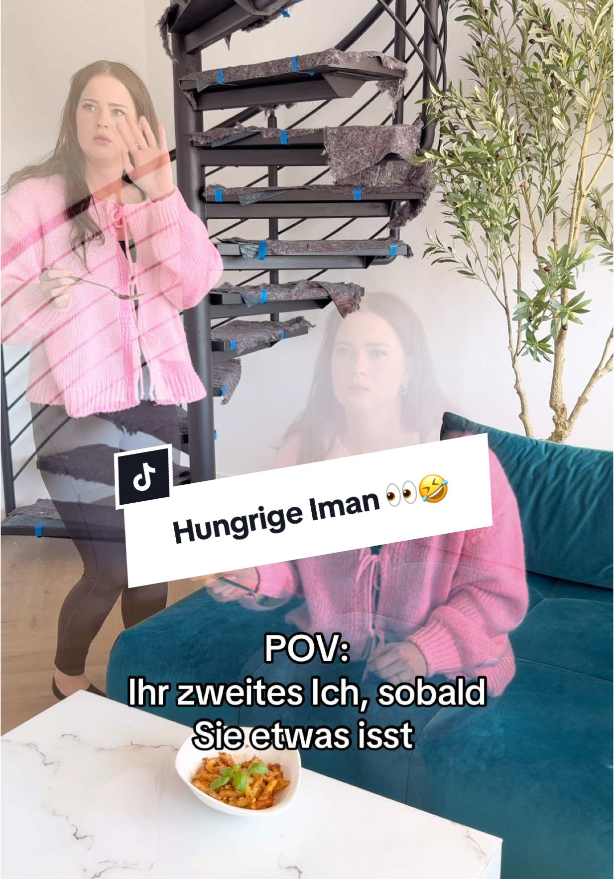 Iman ist nicht Sie, wenn Sie hungrig ist !! 👀😂