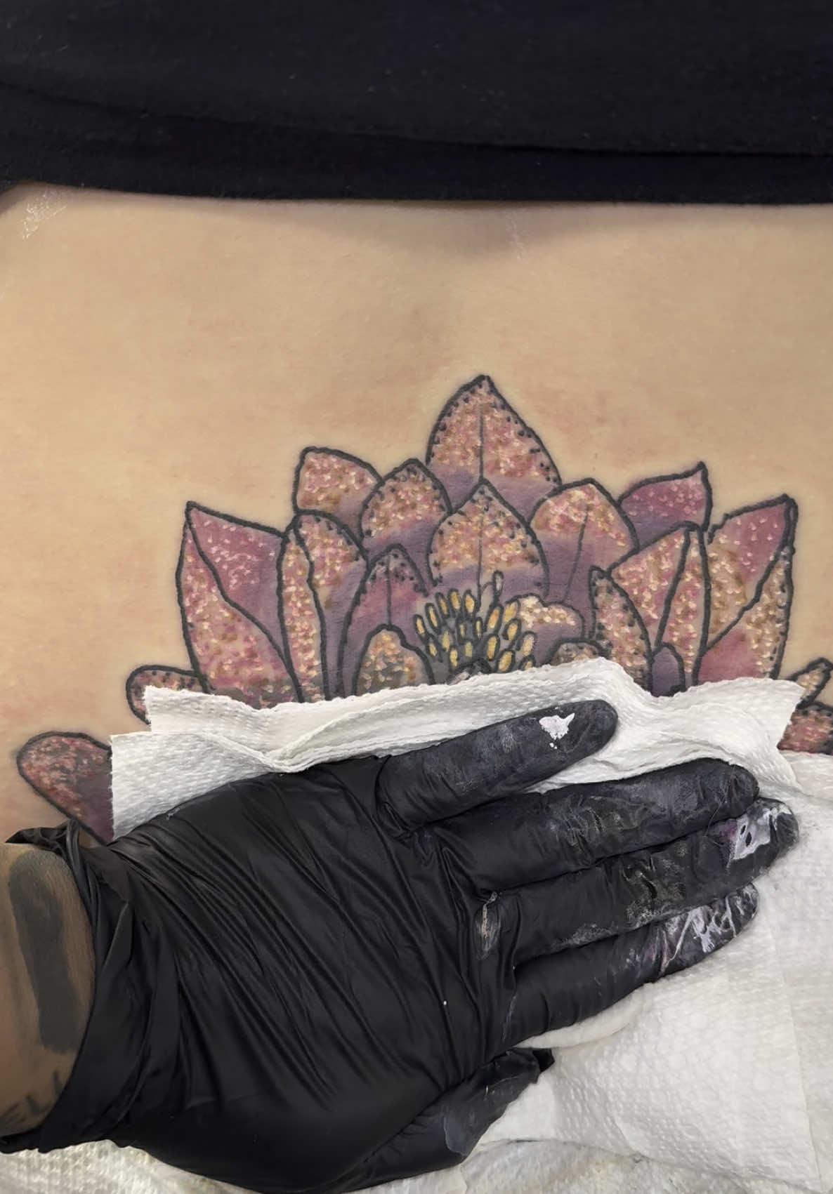 All cover ups $160 #glittertattoo 