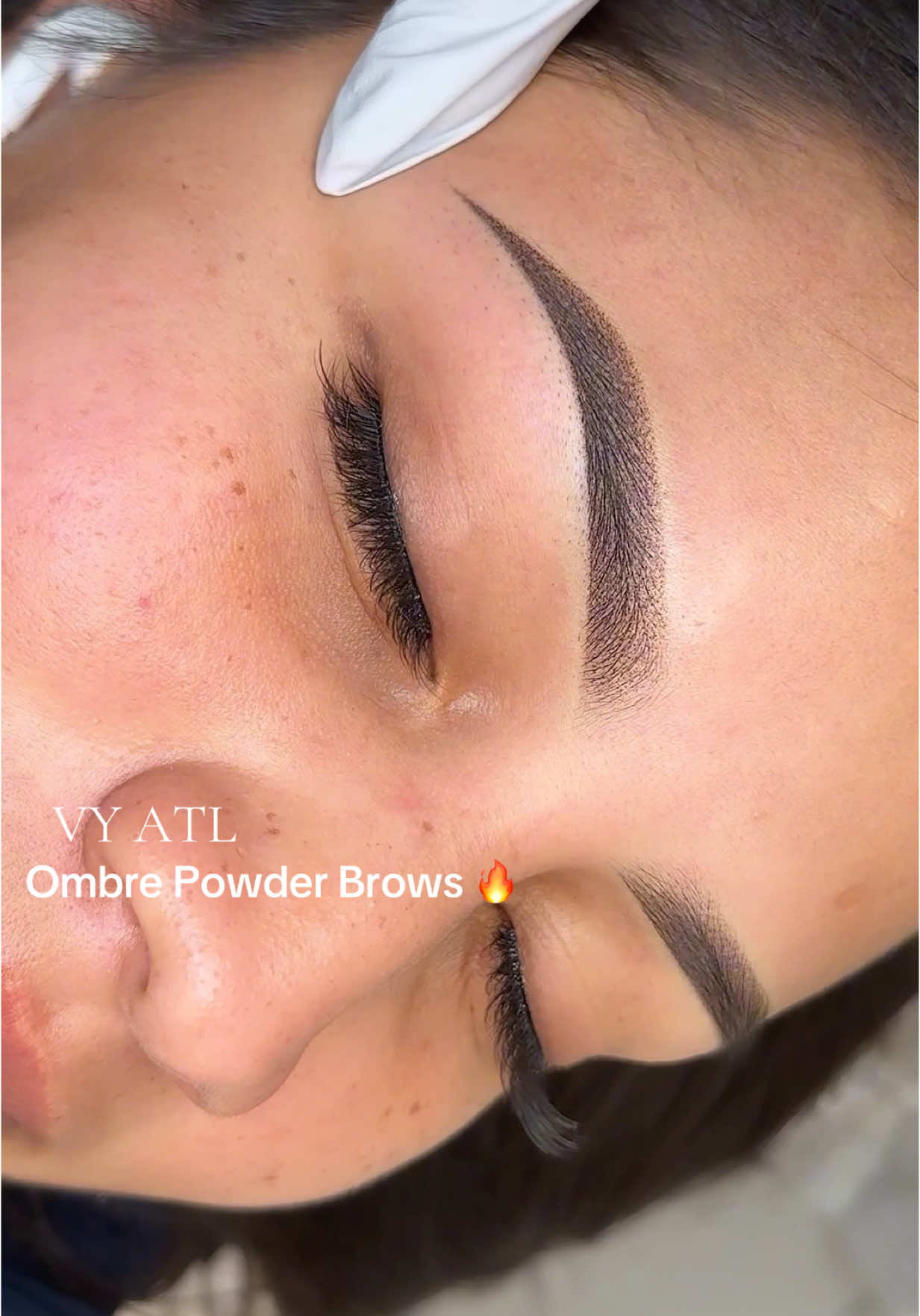Ombre Powder Brows by VY ATL 🔥 Last up 1-3 years  - [ ] ______________________________ - [ ] ✅To book your appointment please DM us for more Info  - [ ] 📍Located: Atlanta GA #ombrebrows #microblading #pmu#pmuartist #atlanta #tattoo 