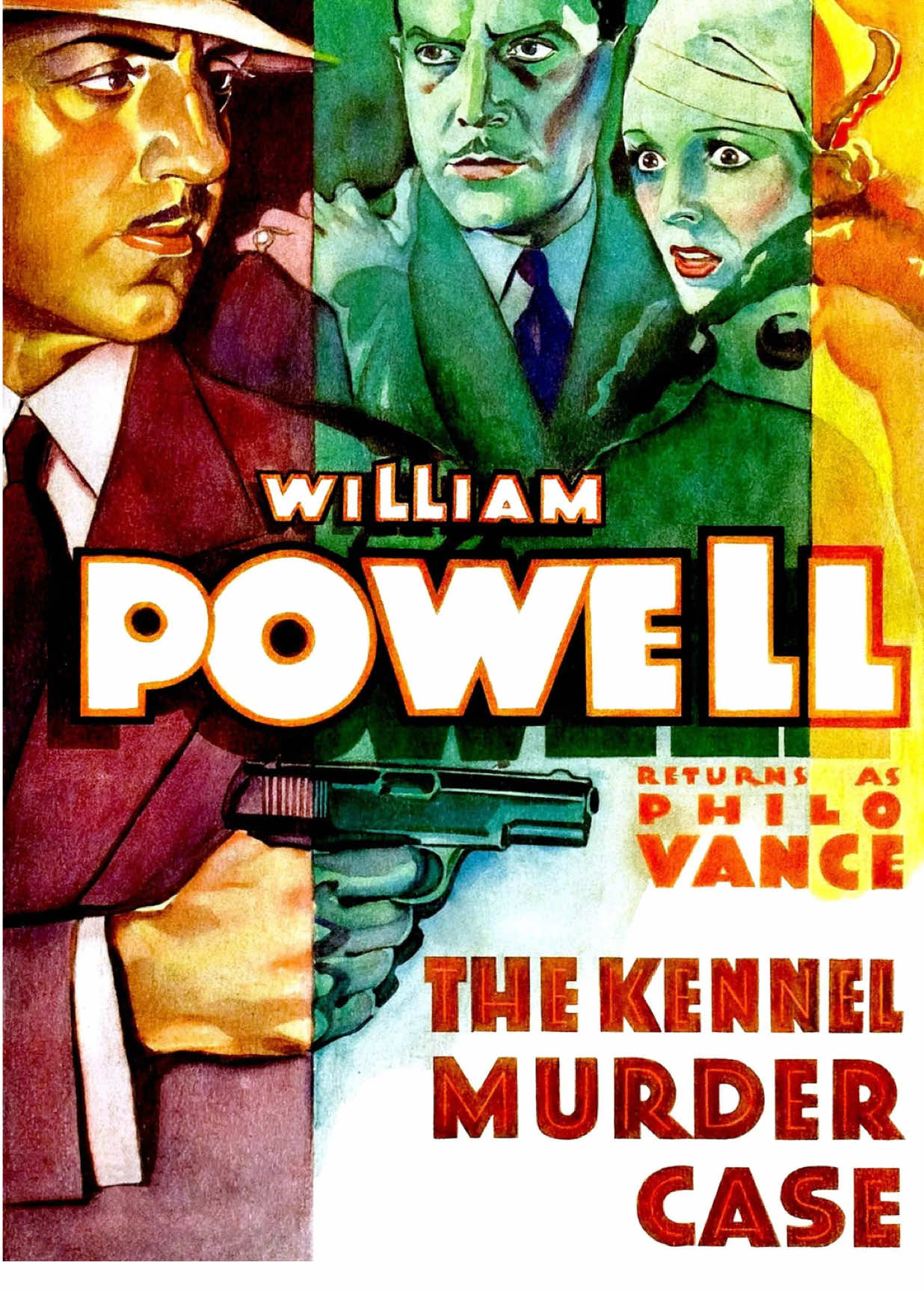 The Kennel Murder Case is a 1933 American pre-Code mystery film adapted from the 1933 novel of the same name by S. S. Van Dine. Directed by Michael Curtiz for Warner Bros., it stars William Powell and Mary Astor. Powell's role as Philo Vance is not the actor's first performance as the aristocratic sleuth; he also portrays the character in three films produced by Paramount in 1929 and 1930. In the film, dog show competitor Archer Coe is found murdered within his own bedroom. There is a long list of suspects, since the victim had antagonized members of his family, his lover, and his employees. The corpse of the victim's brother is soon found, hidden in a closet. One of the other suspects survives a knife attack, and the dog of Coe's neighbor is found to be seriously injured. Vance has to deduce the motives behind the attacks in order to figure out who killed Coe. Cast William Powell as Philo Vance Mary Astor as Hilda Lake Eugene Pallette as Detective Heath Ralph Morgan as Raymond Wrede, the Secretary Robert McWade as District Attorney Markham Robert Barrat as Archer Coe Frank Conroy as Brisbane Coe Etienne Girardot as Dr. Doremus Paul Cavanagh as Sir Thomas MacDonald James Lee as Liang Arthur Hohl as Gamble, the butler Helen Vinson as Doris Delafield Jack La Rue as Eduardo Grassi Uncredited: Harry Allen as Sandy Wade Boteler as Sergeant Mellish George Chandler as first reporter at police station Spencer Charters as Sgt. Snitkin Leo White as desk clerk