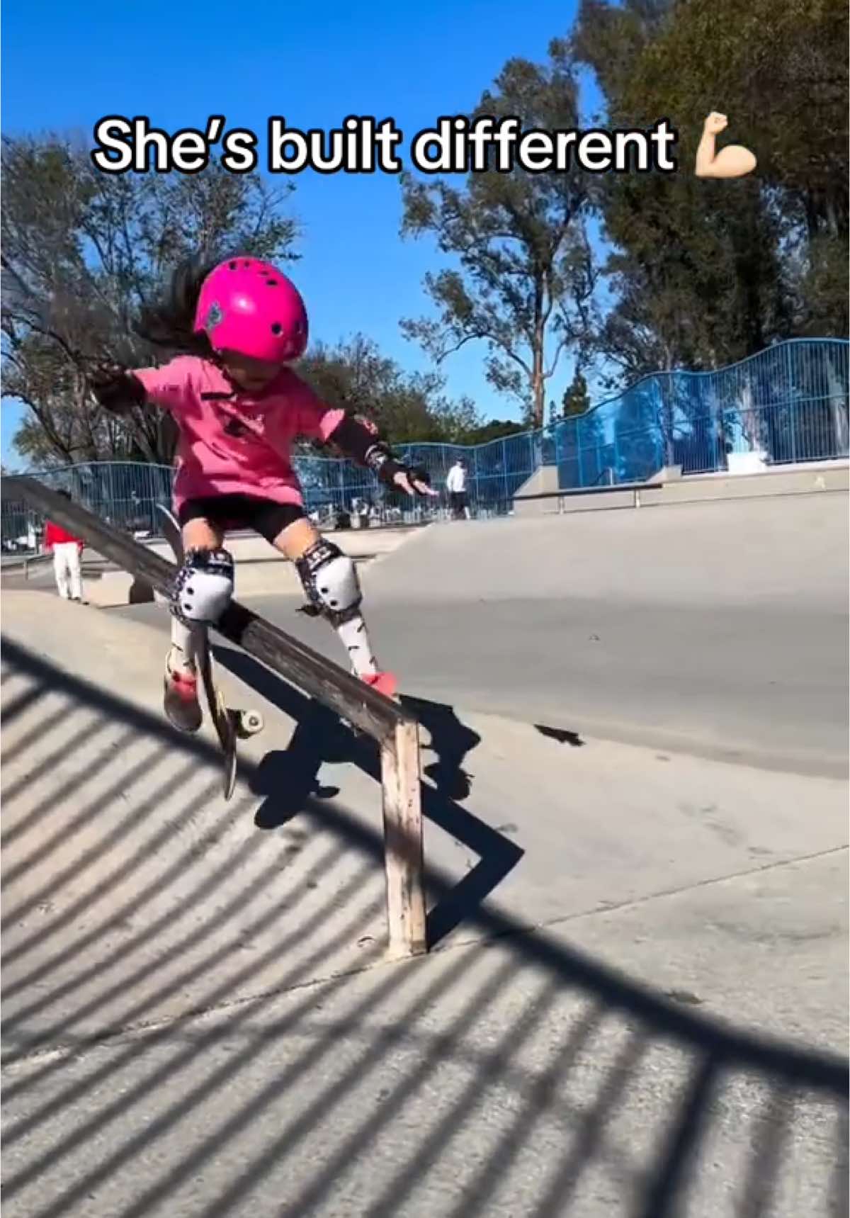 She fell 37 times. Cried twice. Got back up 38. And now? She owns that rail #SkateFail #SkaterGirl #SkateboardLife #SkateEveryDamnDay #SkateParkVibes #BeginnerToPro #KeepRolling #TinySkater #SkateJourney #MiniShredder #ViralMoment #EpicComeback #InspoReel #InstagramReels #ViralVibeCritic #skateboard #girlpower #childhoodmemories #viralvideo  Credit: chikastagram_0425