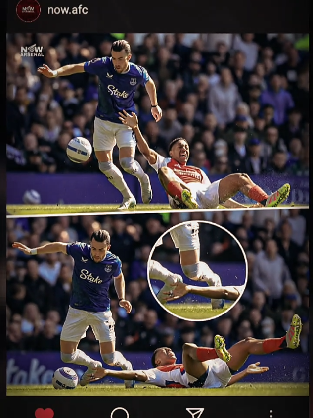Komentar mikel arteta tentang insiden penalti everton‼️: 