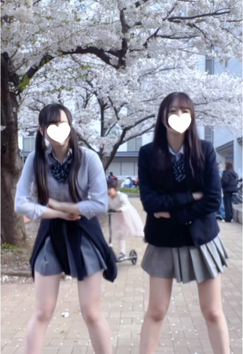 桜の下で踊ってみた🌸#jk #ダンス動画#女子高生 