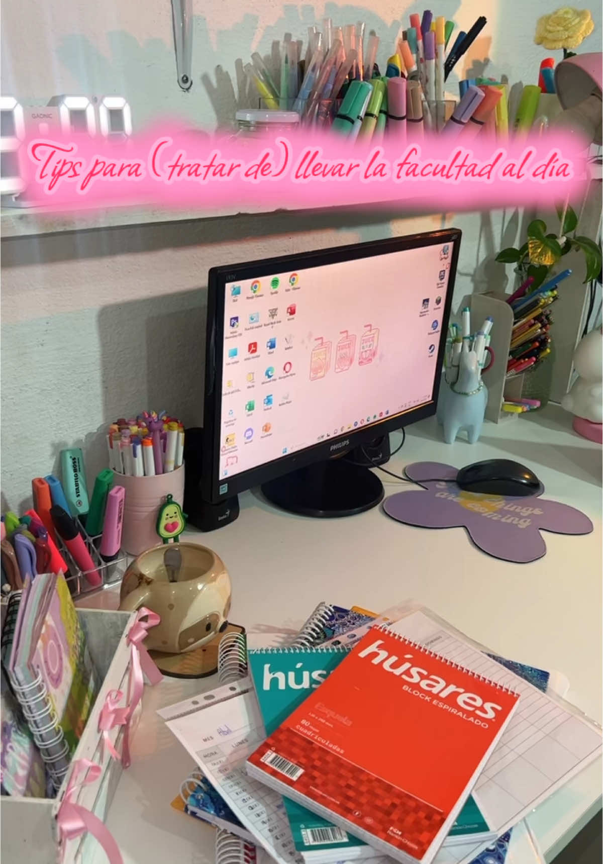Espero les sirva!! #fyp #studygram #facultad #unc #papeleria #desksetup 