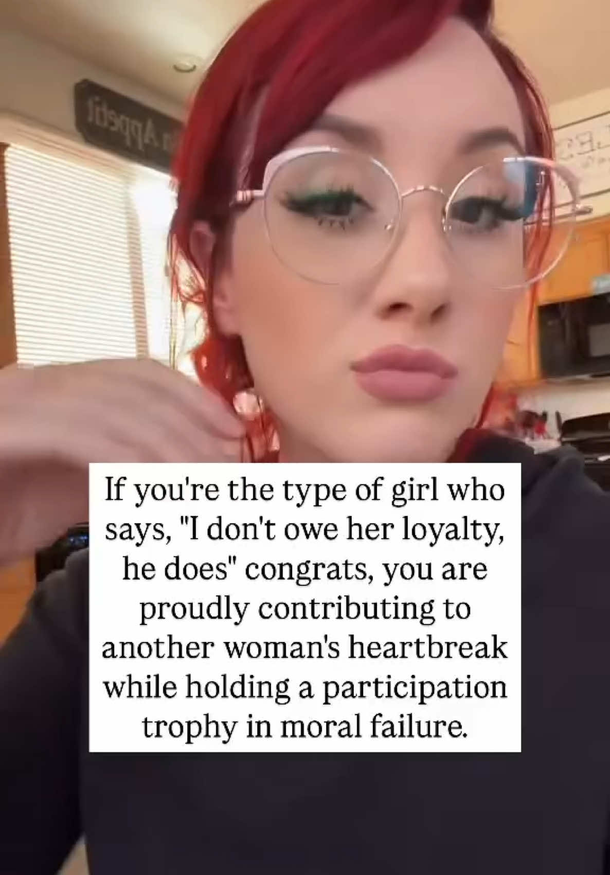 The moment a woman says, “I don’t owe her anything”… she’s already told on herself. Let’s be real. You don’t need a ring on your finger to know that intentionally going after someone’s partner is disgusting. Basic human decency isn’t that complicated. And no this isn’t about letting the cheater off the hook. HE is absolutely to blame. But let’s not pretend the affair partner is just some innocent bystander. You don’t accidentally end up in someone else’s bed or inbox. You choose that. And if that makes you uncomfortable? Good. That means your moral compass still works. If you’ve been betrayed and feel like everyone is excusing the affair partner, my free training is for you. The 3 Proven Steps to Healing After Betrayal… Even if It Feels Impossible And it’s going to validate every ounce of what you’re feeling while giving you the first real roadmap to healing. Find it in my bîo 💜  You don’t have to stay stuck. And you don’t have to heal in silence. #betterthroughbetrayal #betrayaltrauma #affairpartner #cheatinghurts #infidelityrecovery #HealingJourney