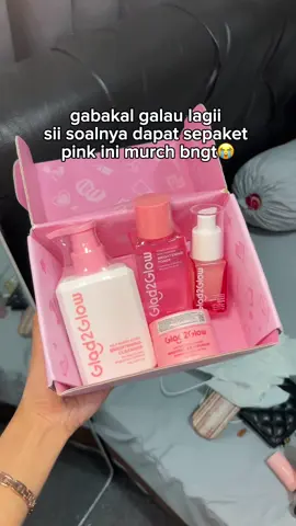 Ga bakal galau lgi😋 #glad2glow #glad2glowskincare #glad2glowpromo 