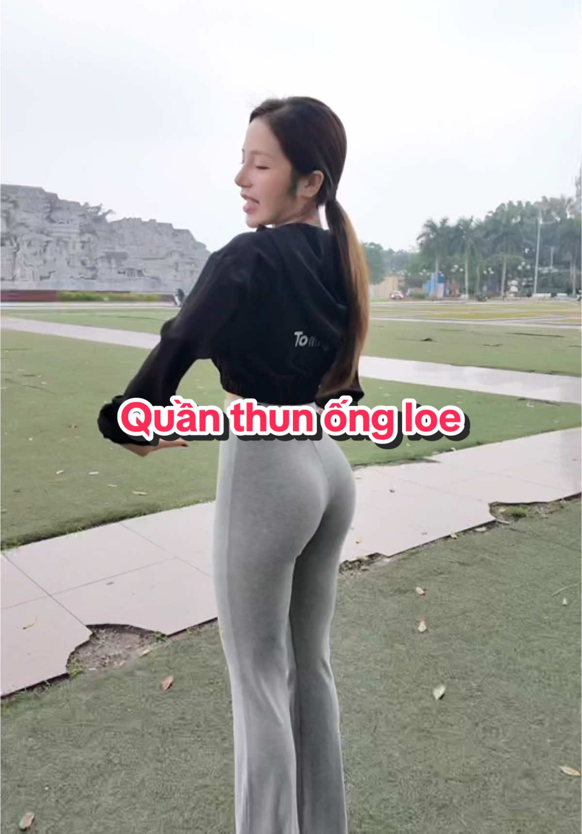 Quần thun ống loe độ đào #xuhuong #goclamdep 