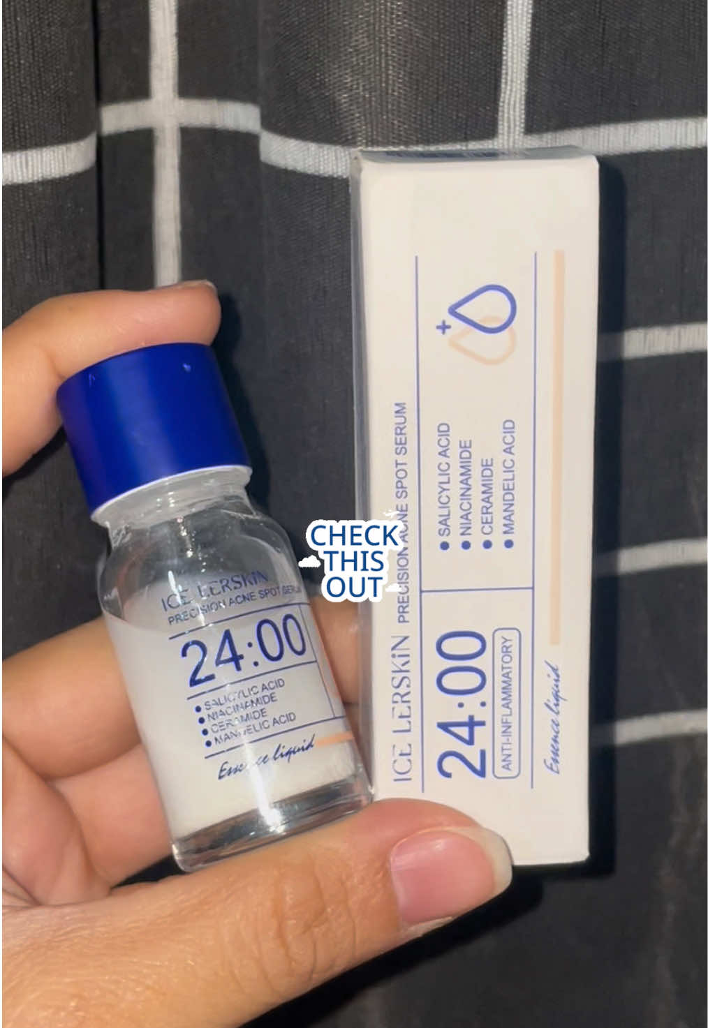 ICE LERSKIN Acne Remover Essence with Salicylic Acid for Skincare. #icelerskin#skincare  #fyppppppppppppppppppppppp #tiktokaffiliatemarketing 