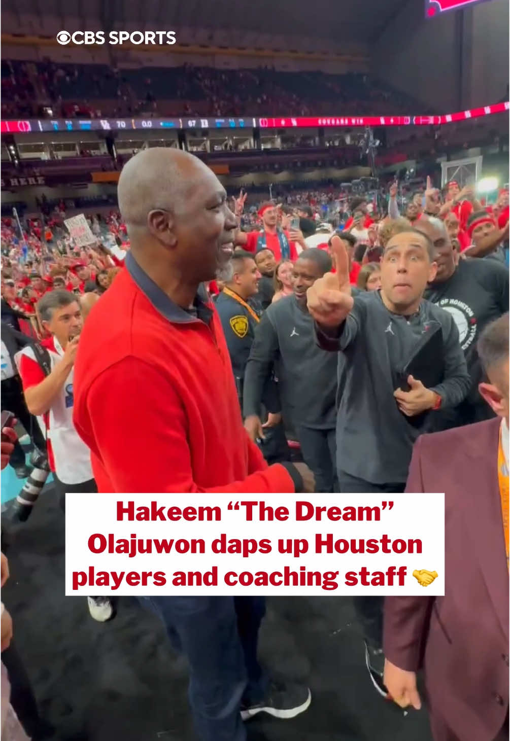 Dream was PUMPED! 😤😤 #cbb #collegebasketball #MarchMadness 
