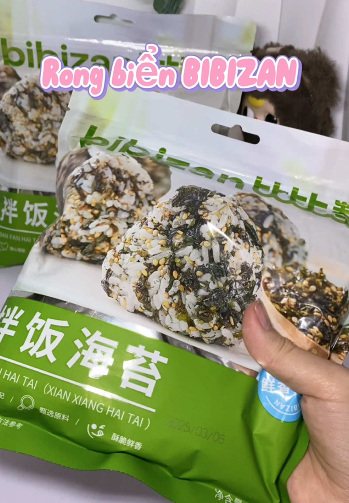 Rong biển ăn liền ai cũng mê #rongbien #rongbienanlien #rongbienbibizan #bibizan #review #tiktok #xuhuong 