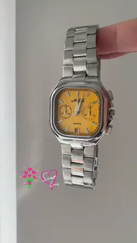 ✨🌷💧⌚️#womenwatch #vintagewatch #simplewatch #yellow #fypp 