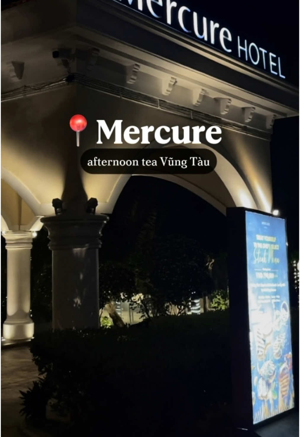 Trà chiều tại khách sạn 4⭐️ Mercure Vũng Tàu chỉ 200💵/người #vungtau #afternoontea #trachieu #mercurevungtau #hotel #xuhuong #viral 