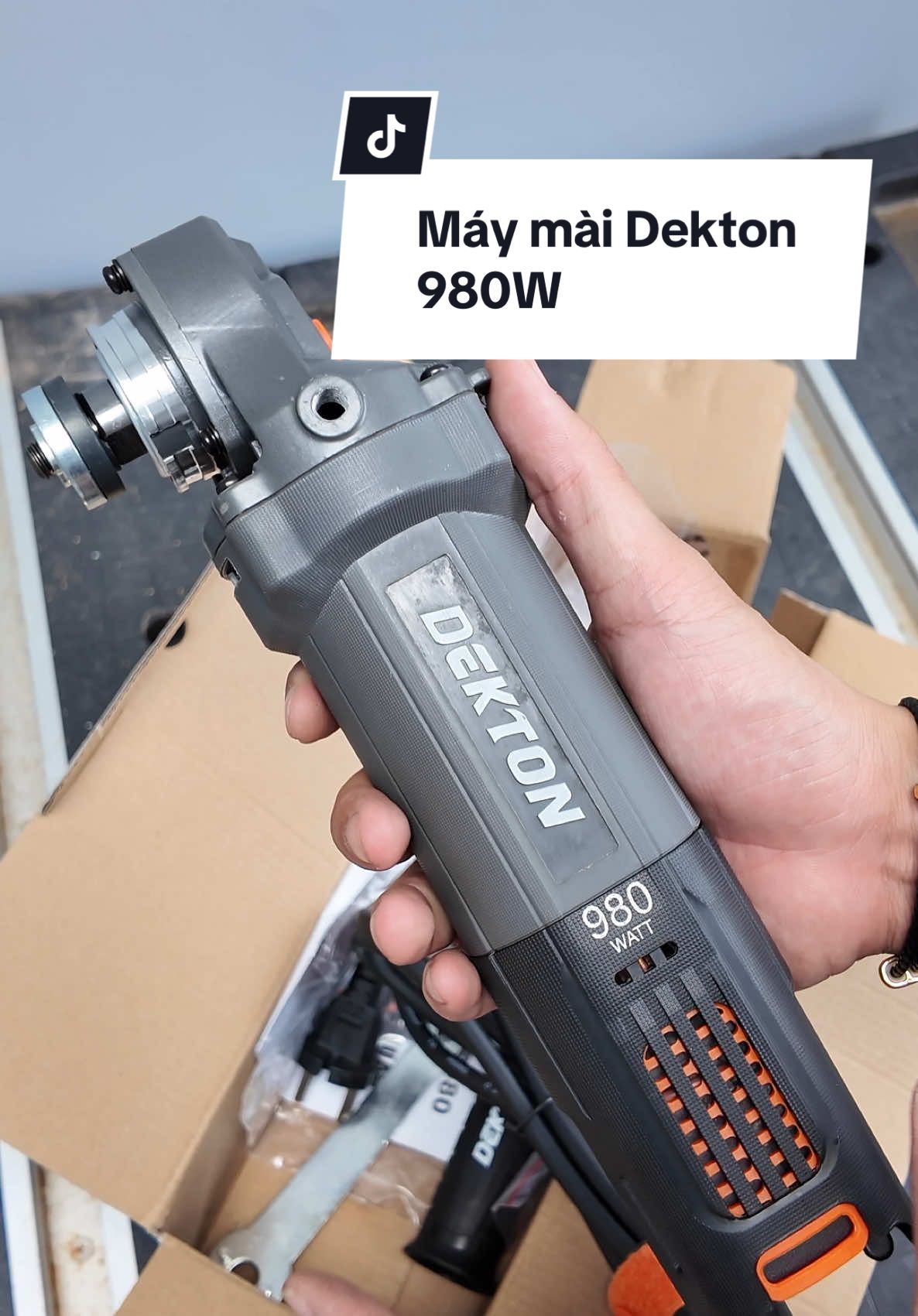 Máy mài góc Dekton 980W sự lựa chọn tốt với mức giá quá hợp lý #storethietbi #dekton 