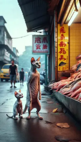 মা আমাকে বাঁচাতে গিয়ে  Heart Touching Cat Story #shortvideo #trueemotions #বিড়ালছানা 