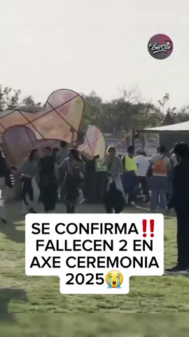 Se confirman dos Fallecidos en Axe Ceremonia. El festival continuó con normalidad y los organizadores no se han pronunciado sobre el hecho #axeceremonia #noticias #ciudaddemexico #cdmx #axe #festival #txt 