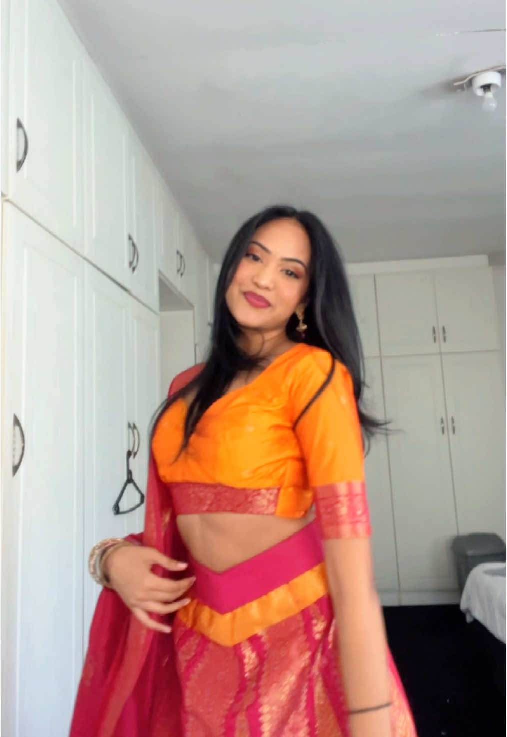 #indiantransition #desi #lehenga #transitionidea #fyp 