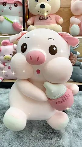 Gấu Bông Heo Ôm Bình Sữa Khổng Lồ 1M Hàng Cao Cấp Vải Nhung Siêu Mịn, Bông Gòn Tinh Khiết #gaubong #gaubongcaocap #gaubongcute #gaubongheoombinhsua 