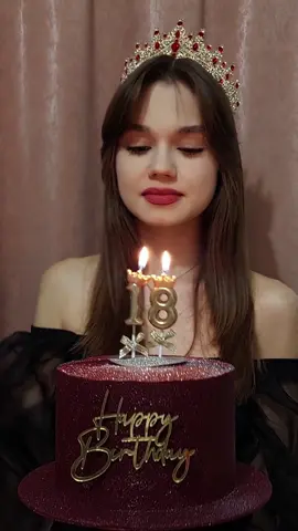 Вот мне уже и 18.. #тортскороной #18 #тортскоронойиблестками 