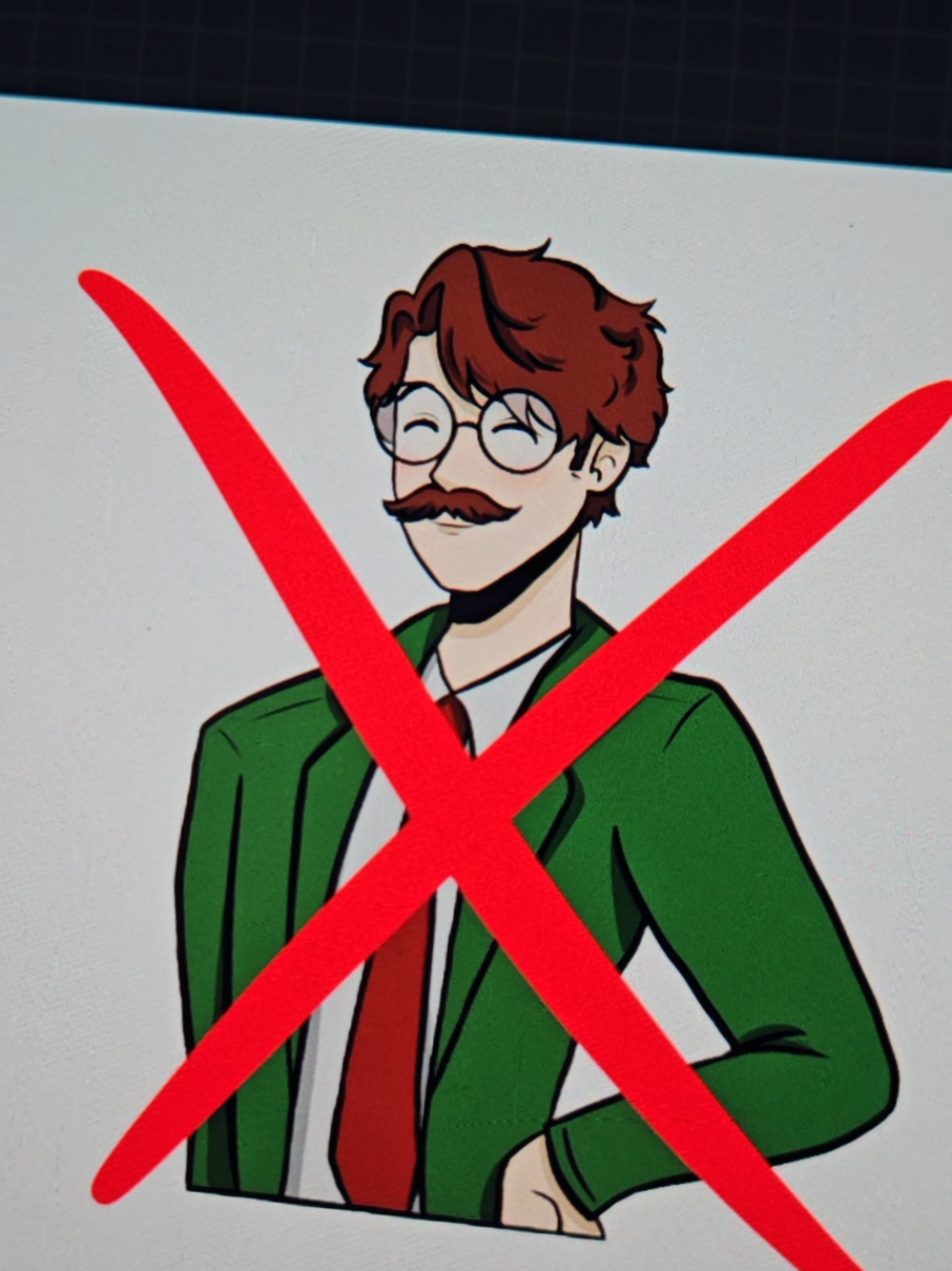 I'm sorry but it just fit together too well i had to do it 😂 #art #artist #trending #fyp #foryoupage #foryou #stardewvalleyfarmer #stardewvalley #stardew #stardewtok #stardewvalleyharvey #drawing #procreate #fanart 