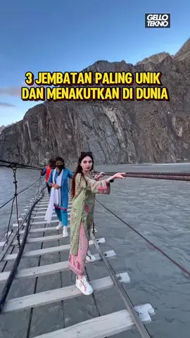 3 Jembatan Paling Unik Dan Menakutkan Di Dunia ‼️😱 #jembatan #menakutkan #3fakta #3faktamenarik #fyp 