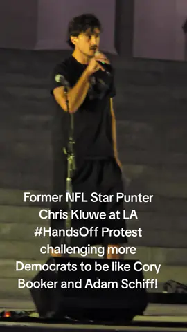 #ChrisKluwe #Protest #HandsOff #LosAngelesProtest @Cory  @adamschiffca  #NFL