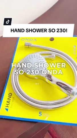 Siapa yang mau punya hand shower berkualitas? Pilih aja SO 230 dari Onda, ya! #fyp #viral #OndaPadaWaktunya #handshower