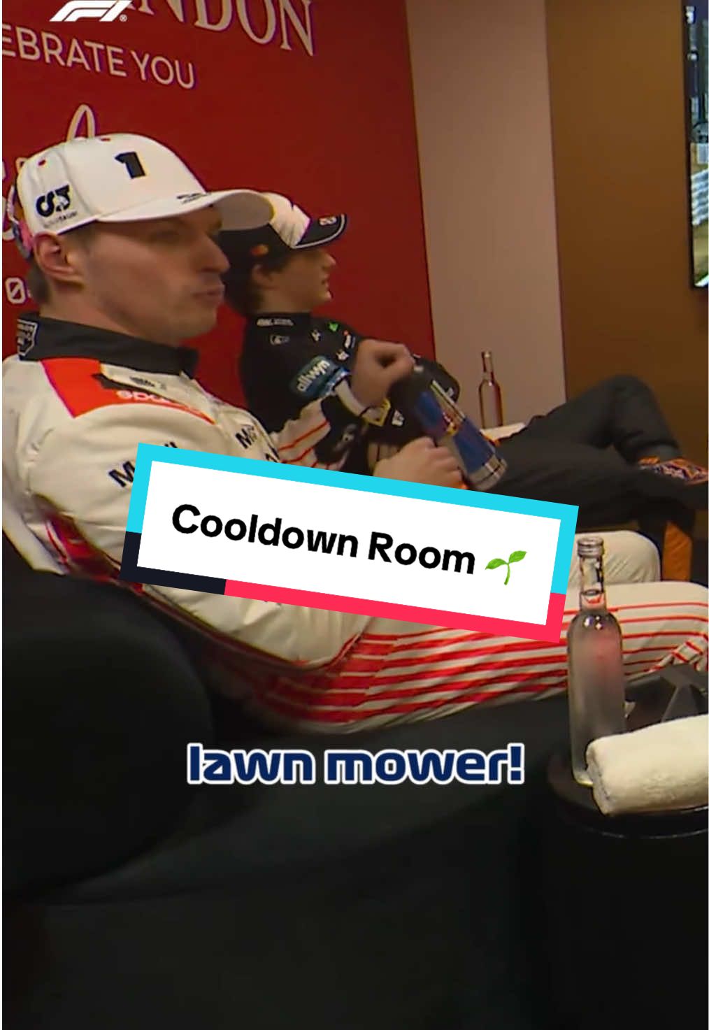 Replying to @op81biggestfan this week on the pod, our hosts  are talking top lawn care tips 👌 #f1 #formula1 #japanesegp #cooldownroom #maxverstappen #landonorris #oscarpiastri 