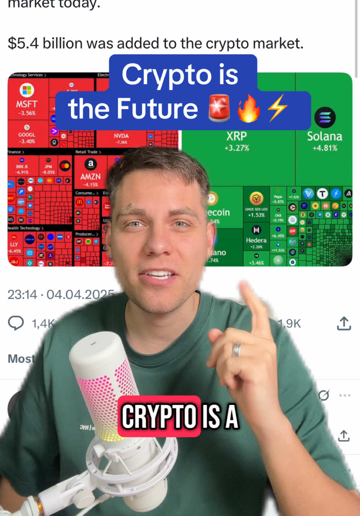 Crypto is the future #crypto #top