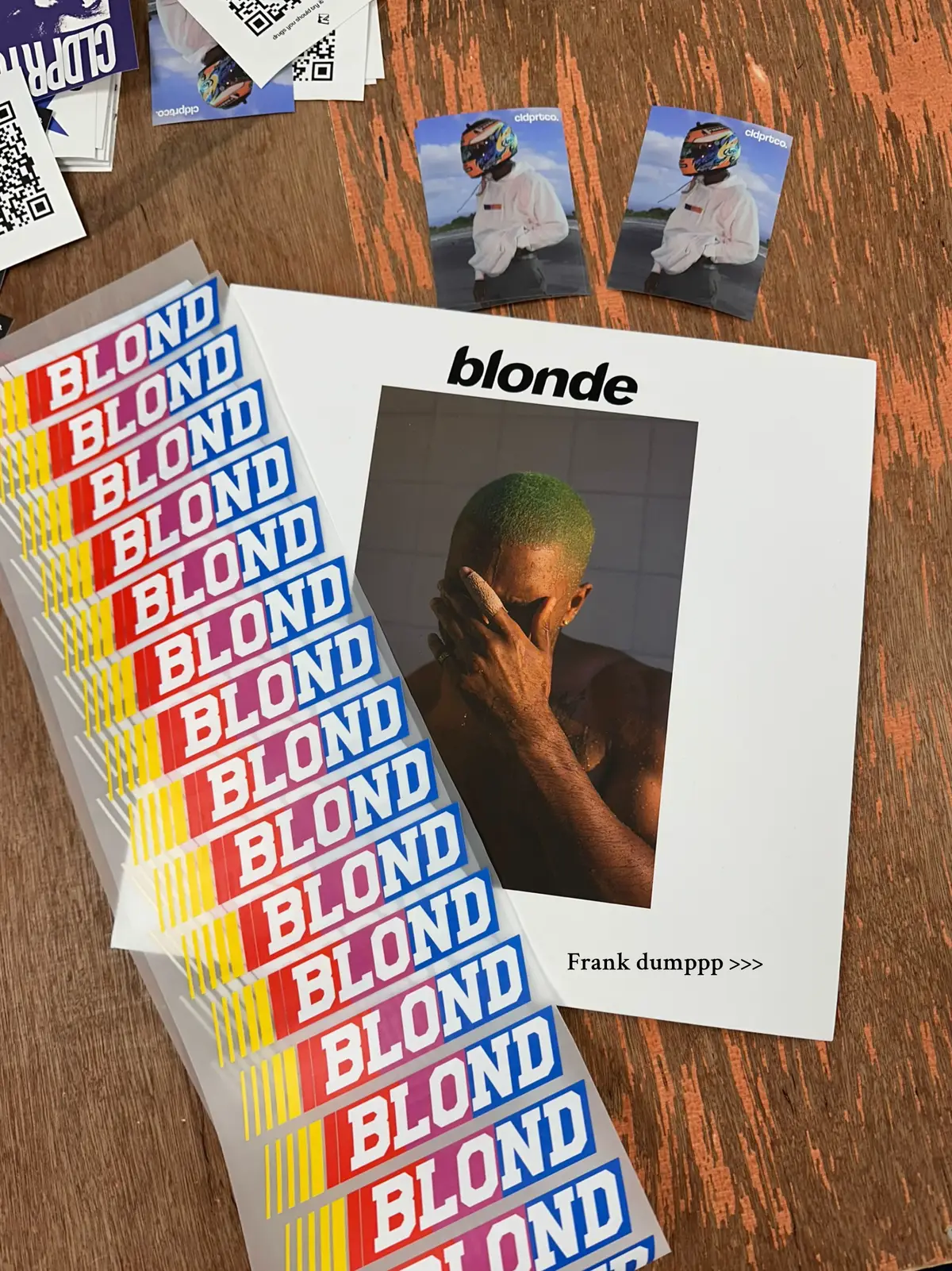 Frank Ocean fans, welcome to heaven www.coldprints.co.uk #frankocean #blond #tshirt #hoodie